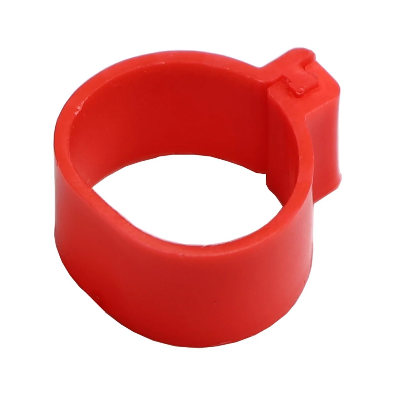 Obrączki na nogi drobiu, Opaski na nogi do identyfikacji kurczaka 7 kolorów 16-25 mm 100 szt. Plastikowe typu otwartego(Green 100PCS,25mm)