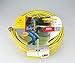 Worth 3 Stars 5/8 in. Dia X 50 Ft. Four-Layer Yellow Garden Hose Ideal Indoor Outdoor Landscaping Watering Hose #5202