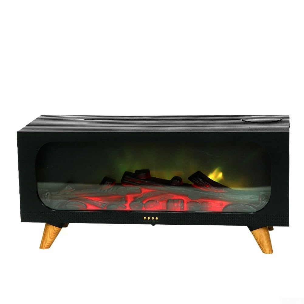Humidificateur de flamme 3D contre l'air sec avec brume pour la maison