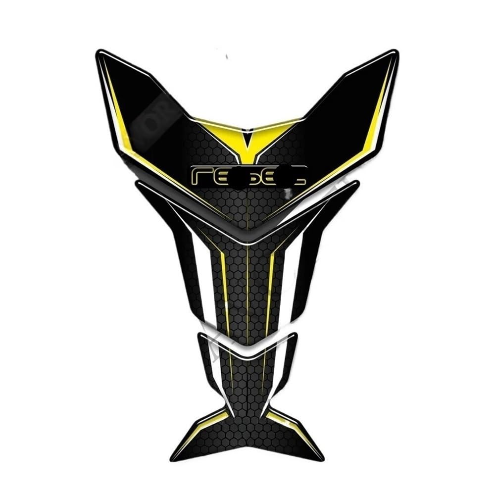 Motorcycle Fuel Oil Tank Pad Protection Stickers Decal for Ho&nda for Rebel 1100 CMX1100 CMX 1100 2021 2022 Traction Fuel Decal Tank