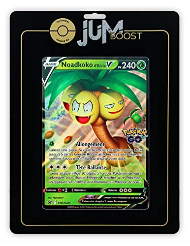 Noadkoko d'Alola V SWSH225 - Jumbo - Jumboost X Epée et Bouclier 10.5 - Pokémon GO - Carte Géante