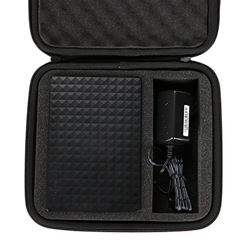Ltgem Hard Case For Seagate Expansion 2Tb 3Tb 4Tb 5Tb 8Tb Desktop External Hard Drive Usb 3.0 With Dense Foam. Fits Usb Cable And Charger.(Black) #TOP1