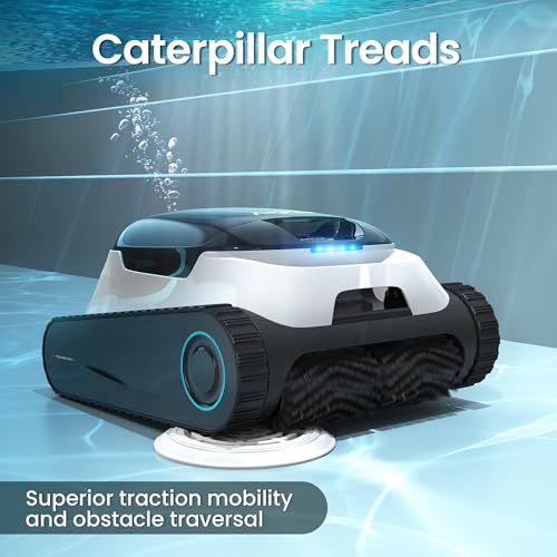 Image of AIPER Scuba S1 Cordless Robotic Pool Cleaner, Pool Vacuum for Inground Pools, Wall and Waterline Cleaning, Smart Navigation for Pools up to 1,600 Sq.ft (Renewed)