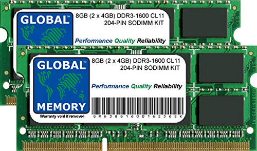 Mémoire RAM DDR3L 1600MHz 8Go pour le montage photo fluide sur iMac 5K