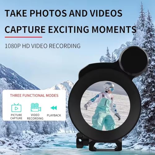 Suzlazyr Visore Notturno Digitale, Mirino A Infrarossi Ir 940Nm Per La Caccia, Monoculare Per Visione Notturna Oled Hd 1920X1080 Con Zoom Digitale 4X, Resistente Agli Urti - 5