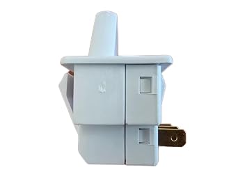 W11396033 3Pin Refrigerator Door Light Switch Replacement | Replaces 12002646 WR23X21444 AP6026776 PS12731166 fridge door light replacement switch, stable on/off control