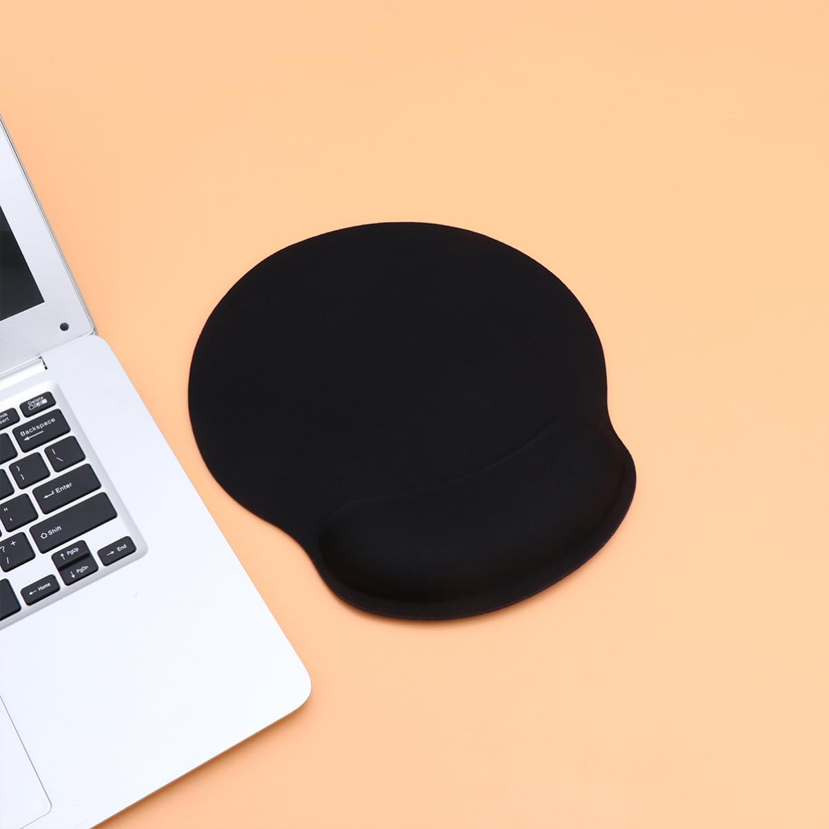 LALAFINA 2sätze Ergonomisches Teiliges Set Aus Memory Handgelenkauflage Und Mauspad Komfortable Unterstützung Für Tastatur Und Für Büro Und Gaming Schwarz