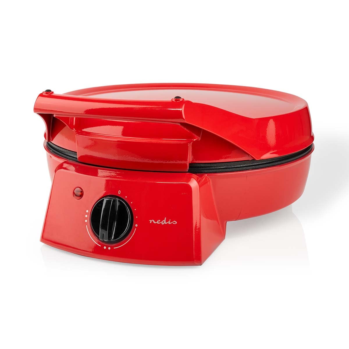 Nedis FCPM100FRD - Máquina para pizza (aluminio)