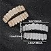 AISGRIL Grillz Grills Teeth 18K Gold Plated Inlaid Zircon Hip Hop Grillz Full Diamond Teeth Top & Bottom for Men Women Halloween Christmas