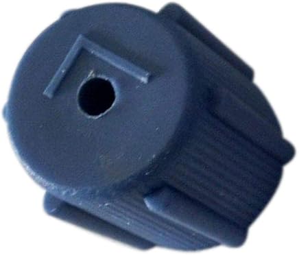 Bomcomi 25pcs Azul Acondicionador de Aire A/C de Carga del Puerto de Servicio de Baja presi?n Lateral Cap R134a 13mm Accesorios