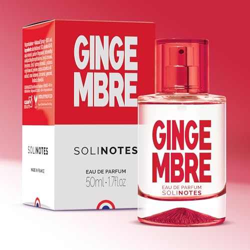 Image of Solinotes Ginger Eau de Parfum, Sandalwood & Amber, Long-Lasting, 1.7 Fl Oz