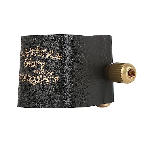 image for GLORY ESTD. 1962 Glory Artificial Leather Ligature and Plastic Cap for