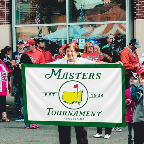 image for salmophy Masters Tournament Augusta Golf Flag Double Sided 3x5ft Maste