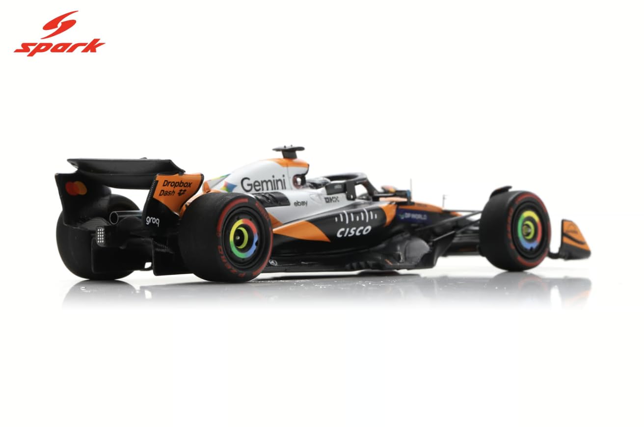 Spark McLaren F1 Oscar Piastri 2025 USA GP modellino in scala 1:43