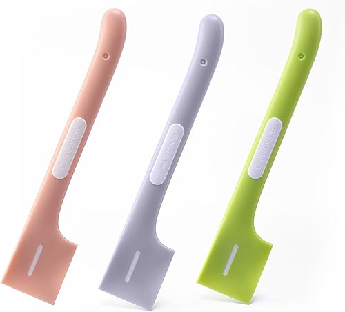 Cuchara de comida para mascotas, 3 piezas de silicona para mascotas, suministros de alimentos para mascotas, conservas, cucharas de mezcla prácticas