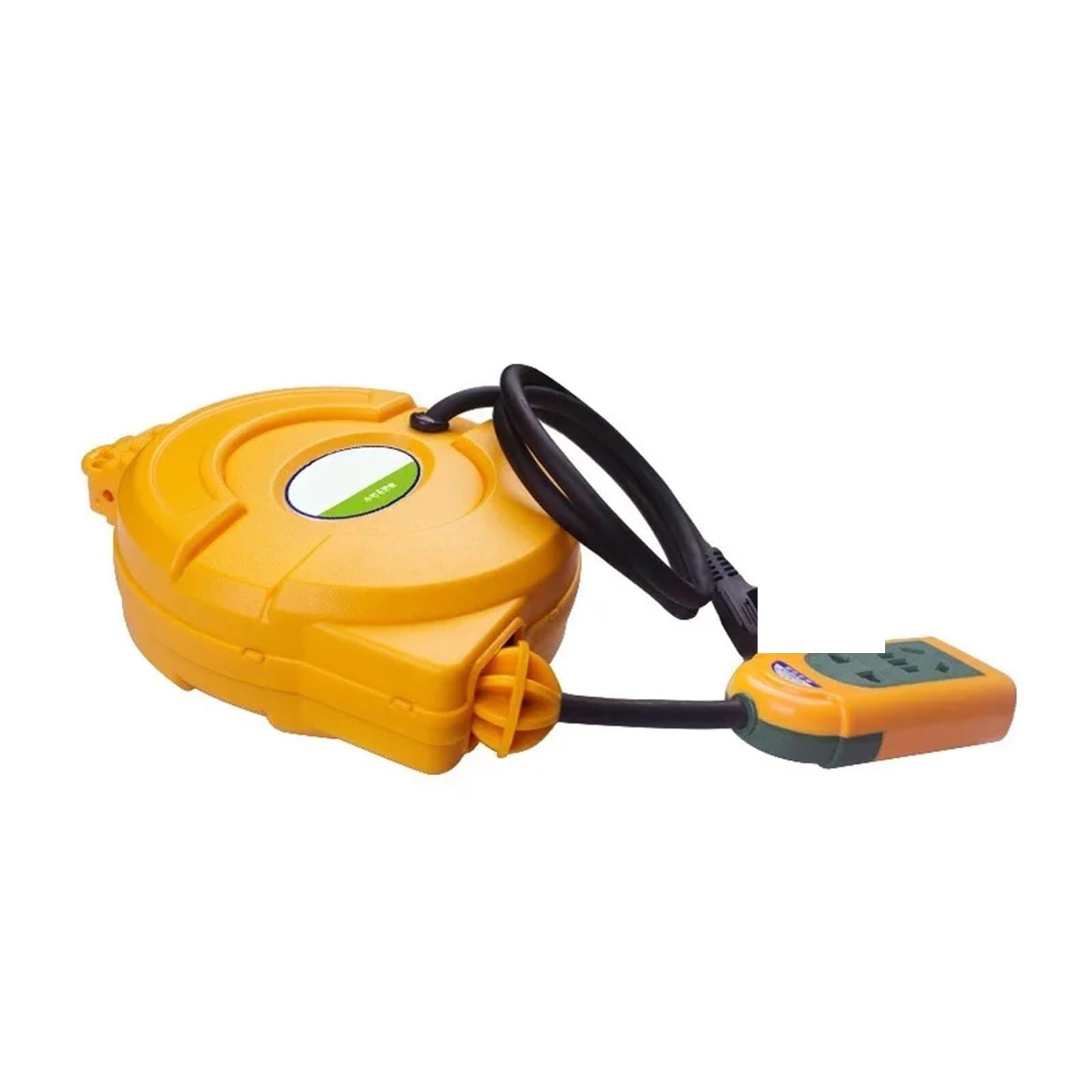 Cable Reel， Cord Reel Cable 3000W Automatic Retractable Power Wire Telescopic Drum Electric Supply NM208 for Home, Factory, and Construction Site Use Garden Hose(2 * 1 * 6)