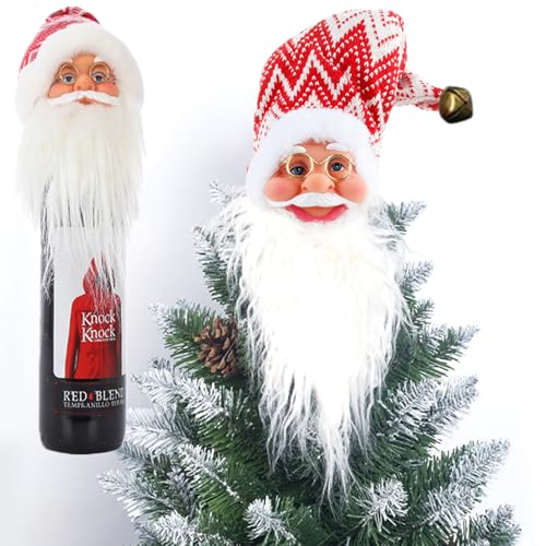 Saijer Weihnachtsbaumspitze Weihnachtsmann, Christbaumspitze...