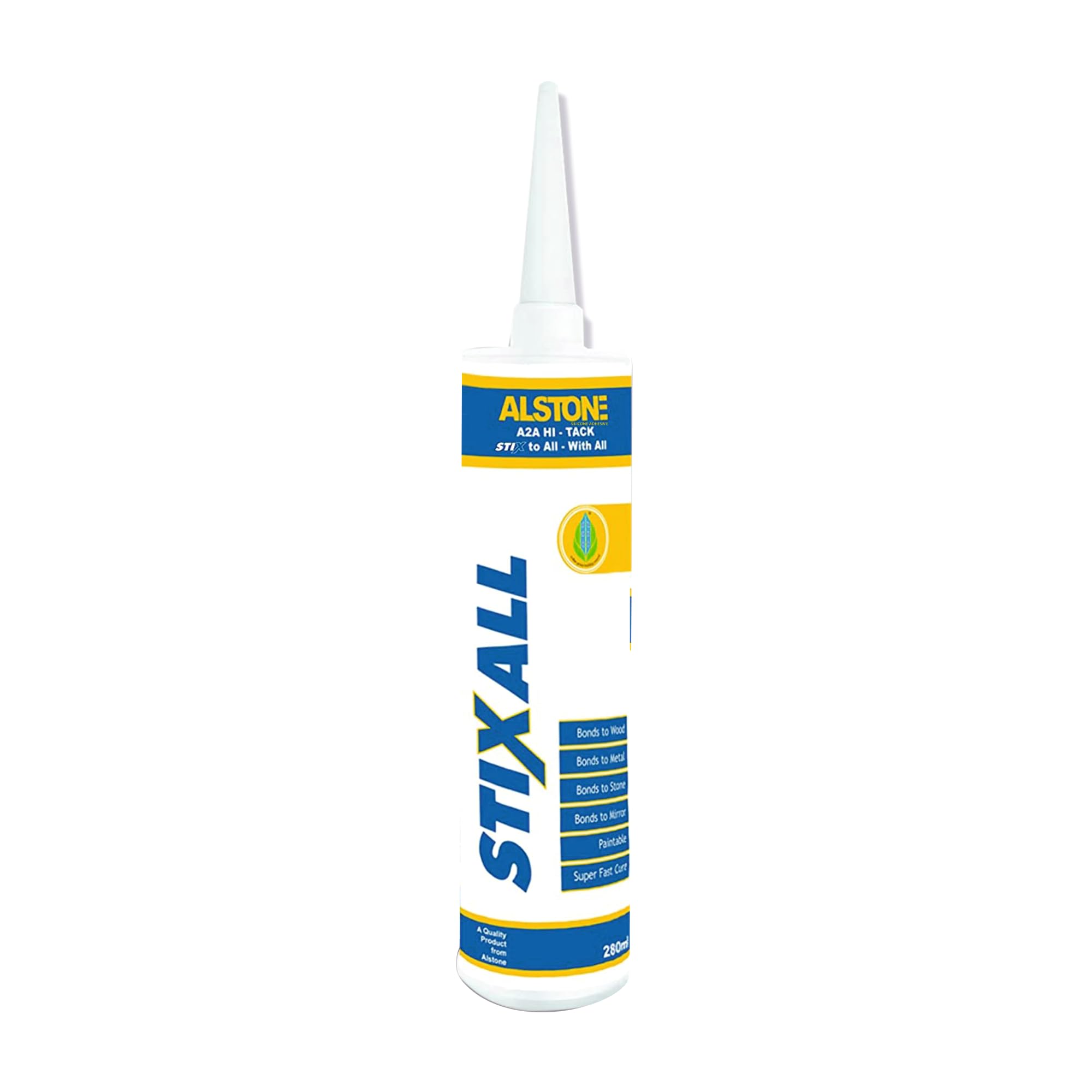 See full amazon price history chart for Alstone StixAll High Strength Adhesive - Instant Grab | Eco-Friendly | Multi-Surface Bonding | Waterproof | UV Resistant | MS Polymer | Zero Odor, VOC Compliant | White Color 280ml (Code A2A) Alstone StixAll High Strength Adhesive - Instant Grab | Eco-Friendly | Multi-Surface Bonding | Waterproof | UV Resistant | MS Polymer | Zero Odor, VOC Compliant | White Color 280ml (Code A2A) (B0D9KDBWDH) Amazon Price History, Amazon Price Tracker