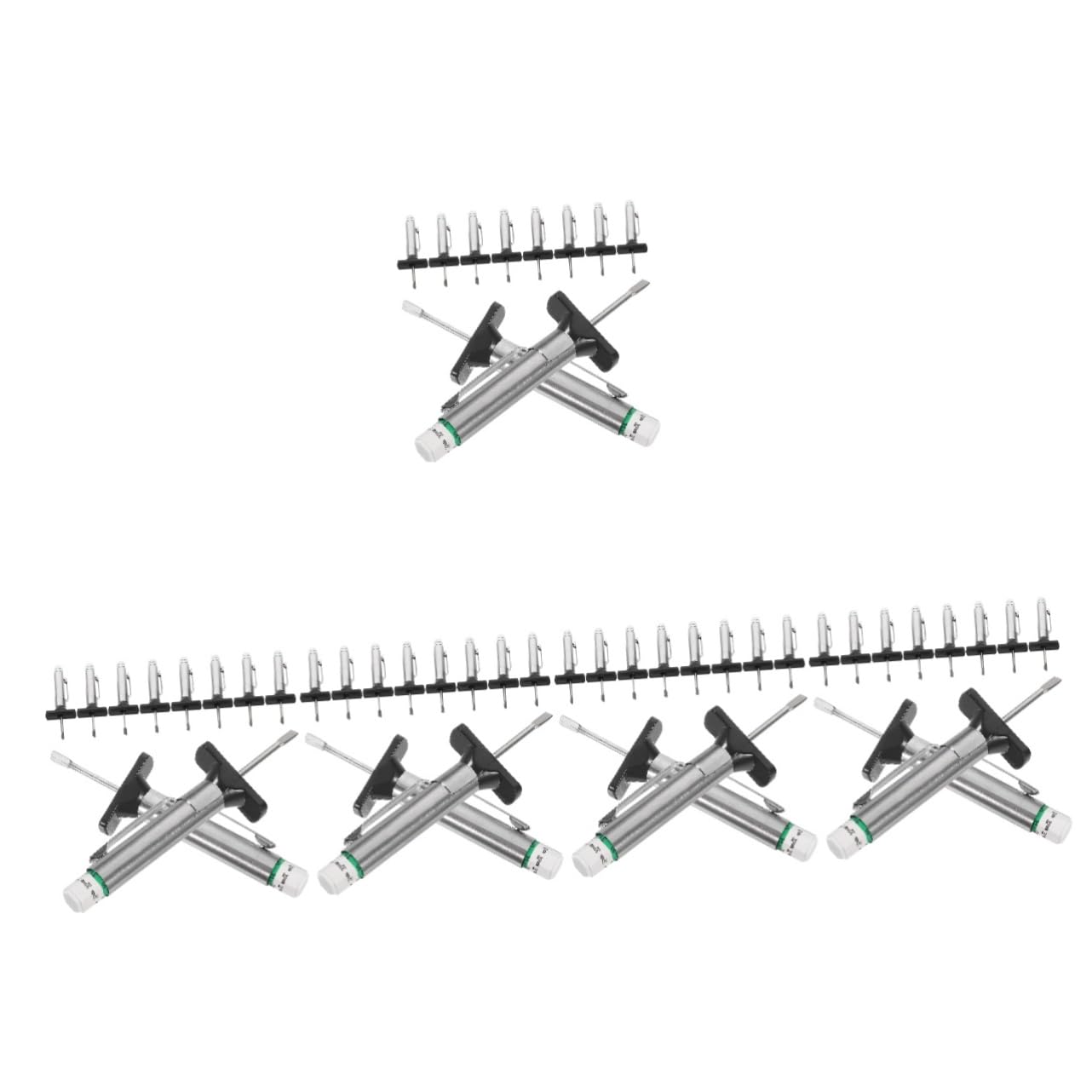 50stücke Teiliges Reifenprofiltiefenmesser Tragbares Messgerät Für Autoreifen Präzise Tread Depth Gauge Für Pkw Und Suv Langlebig Edelstahl