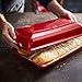 Emile Henry Ciabatta Bread Baker. Burgundy Red