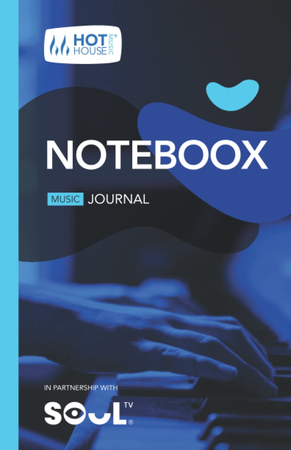 Piano: Noteboox: Music Journal – Blue