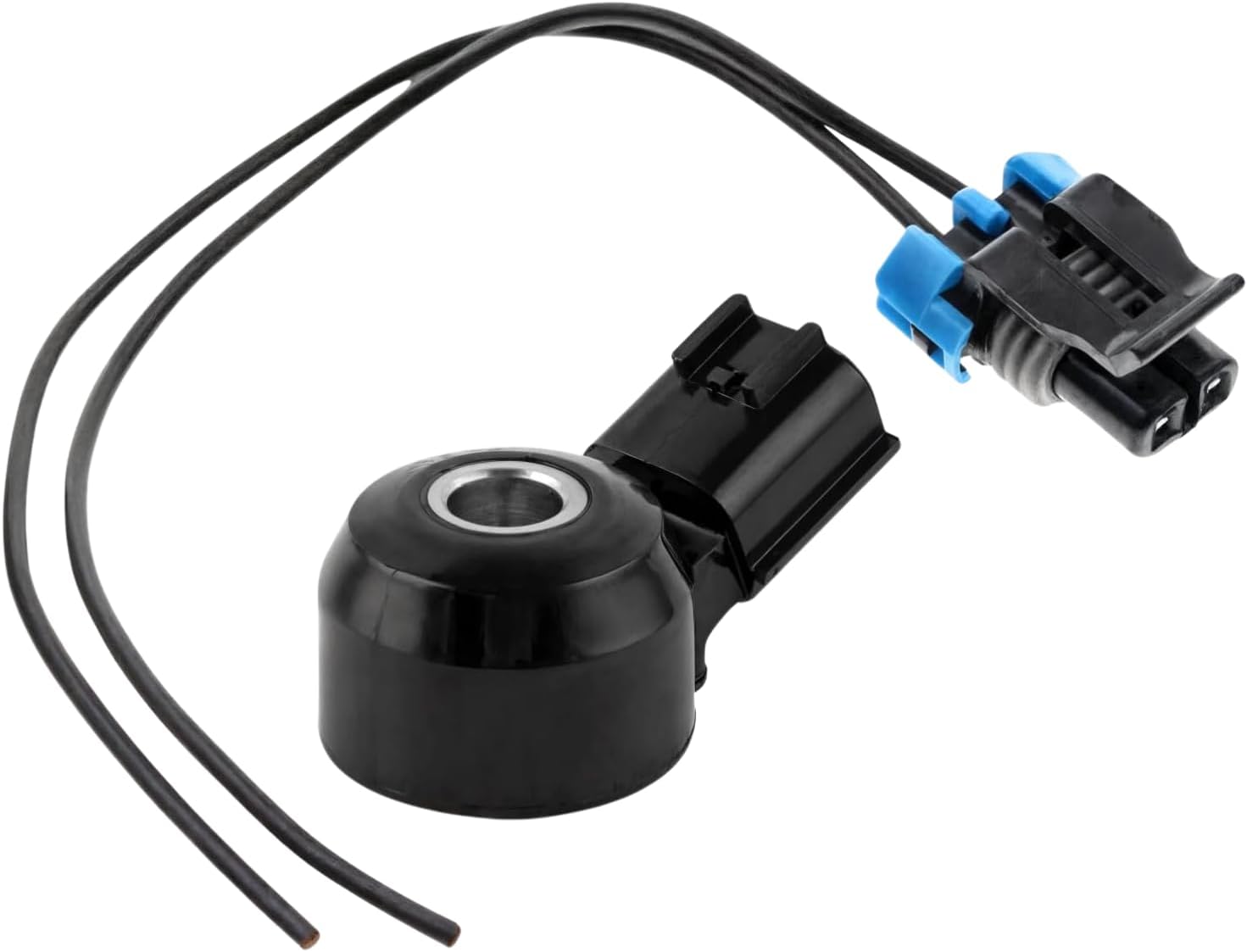 Engine Ignition Knock Detonation Sensor with Connector Compatible with 1999-2004 Nissan Frontier 3.3L 2000 Pathfinder 1999-2002 Quest 1999-2002 Mercury Villager 3.3L Replace 22060-7B000