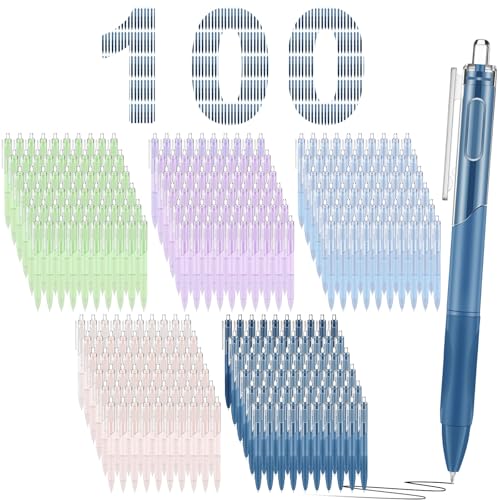Stylo à encre gel noire 0,5mm rétractable pour le bureau