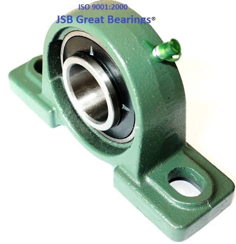 1-7/8" UCP210-30 Quality Self-Aligning Pillow Block Bearing | Heavy-Duty Cast Iron Housing | Pre-Lubricated & Double Sealed