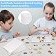 Huiguli Puzzle Selber Gestahlten, 8 Stück Puzzles mit Rahmen, 35 Teile Mini Kinder,Personalisiertes Puzzle für Kinder zum Malen（10 * 15cm）