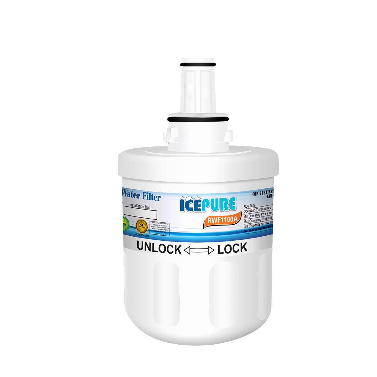 Icepure RWF1100A filtr wody do lodówki w pełni kompatybilny z Samsung DA29-00003G