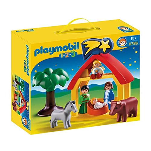 PLAYMOBIL 6786 CAPANNA Con GESU Bambino 1.2.3. - ultimi pezzi