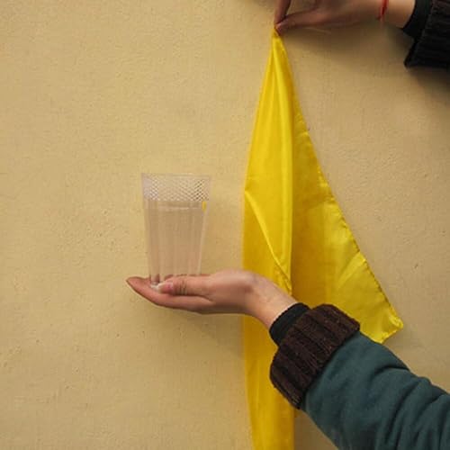 Miniatura 2 de blue-ther Okito Glass Magic Tricks Seda Apareciendo de Taza Llena Líquido Magia Moneda Vela Pass A Través de Gafas Primer Plano Ilusiones Trucos