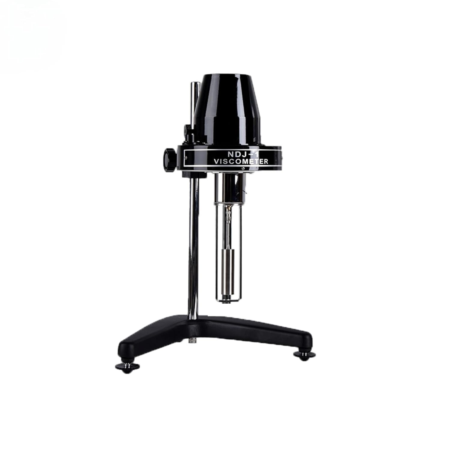 Digital Rotational Viscometer 10-100,000cps Viscosity Tester Interchangeable Spindles ±5% Accuracy