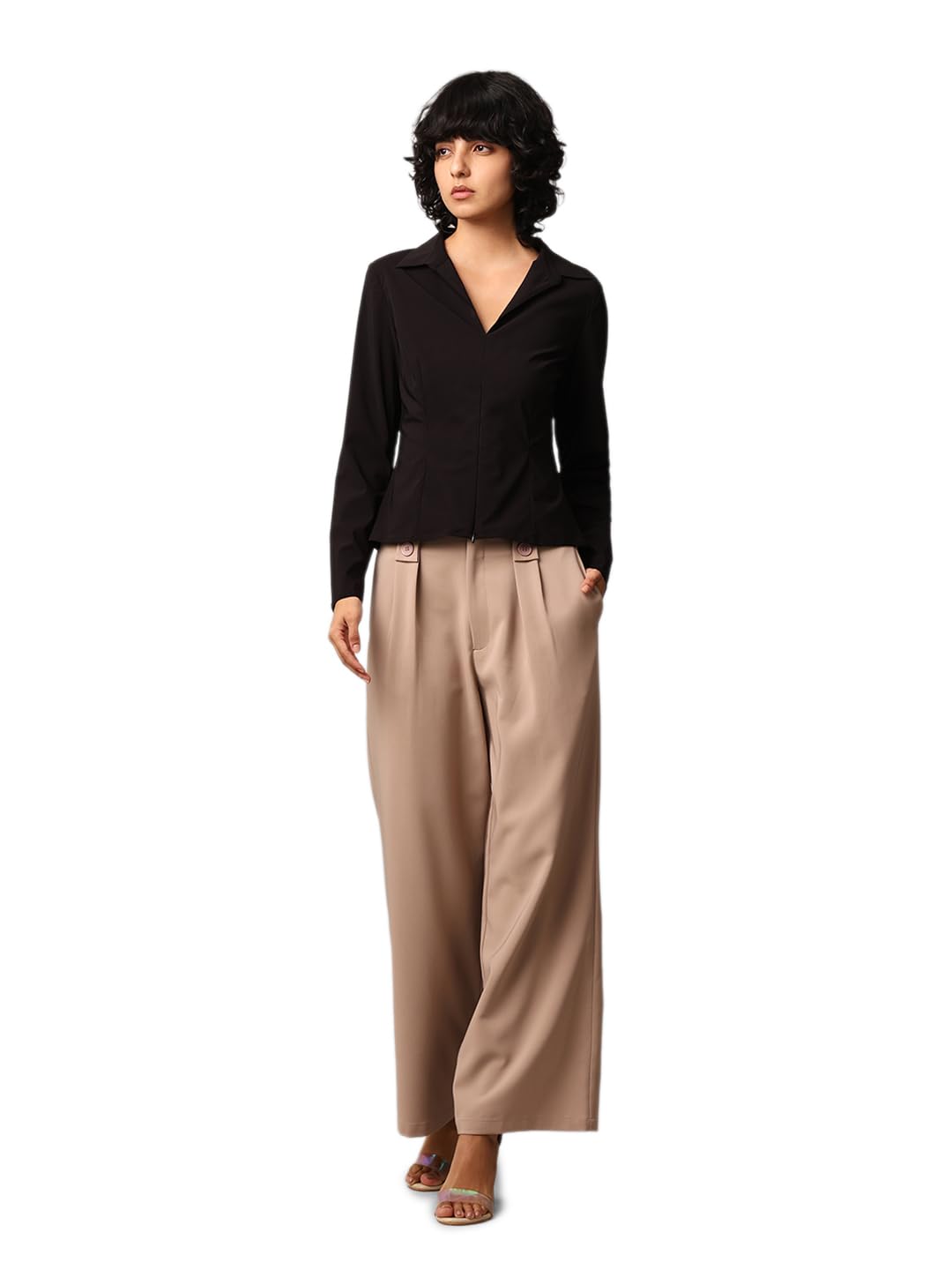 only Women's Cotton Solid Regular Fit Shirt-picture-42