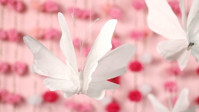 Decoration Anniversaire Papillon Grande Simulation De Papillon 3D 56x89cm, Décoration D'anniversaire Pour Fille, Décoration De Fête D'anniversaire, Réception-cadeau Pour Bébé, Mariage Deco Anniversaire Stitch