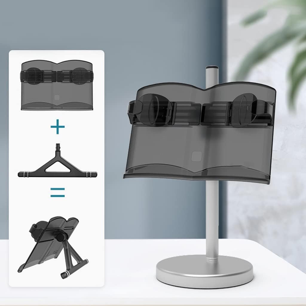 Lifting Dual-use Reading Rack Multi-Purpose Bookshelf Desktop(D)
