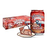Waterloo Sparkling Water, Apple Pie A La Mode Naturally Flavored, 12 Fl Oz Cans (Pack of 12) – Zero Calories and Zero Sugar or Sweeteners