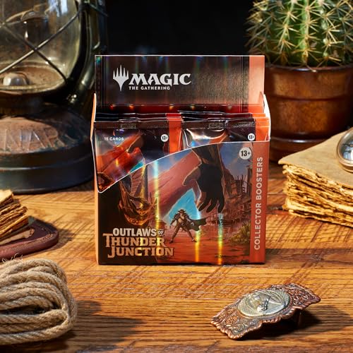 Magic: The Gathering Outlaws of Thunder Junction Collector Booster Box - 12 Packs (180 Magic Cards) - Image 3