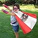 Austria Austrian Coat of Arms Flag Cape 3x5 FT for Independence Day Holiday Costumes Celebrati,150D Premium Polyester,Austrian Eagle Patriotic Flags Costume Cloak.