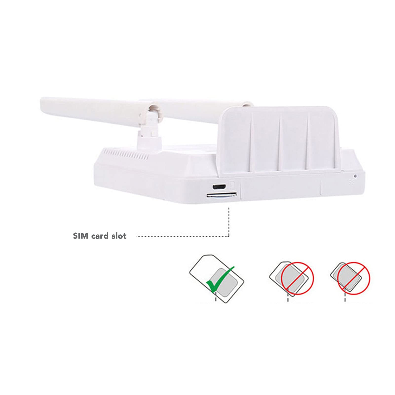 Router WiFi 4G LTE Cpe, Karta SIM 4G LTE Cpe Router WiFi, 3 Interfejsy Sieciowe, Router WiFi 4G z Gniazdem Karty SIM, Router do Domowego Biura