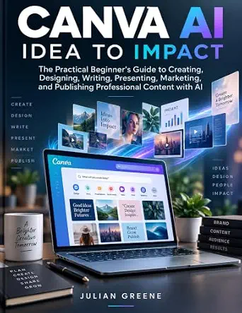 Canva AI Idea to Impact: The Practical Beginner's Guide to Creating, Designing, Writing, Presenting, Marketing, and Publishing Pr…