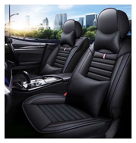 Housses de siège voiture universelles noires 5 places pour Buick