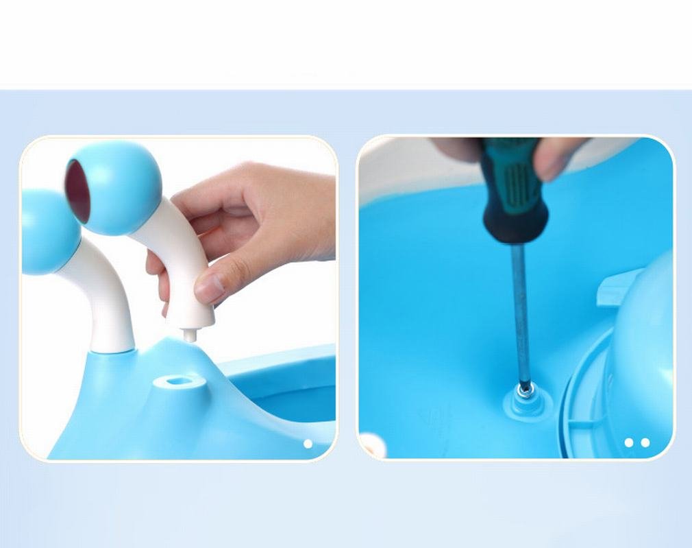 HM WC de Los Niños Bebé de la Almohada Bebé Más Largo Hombre Mujer Bebé Niño Orina Orina,Azul