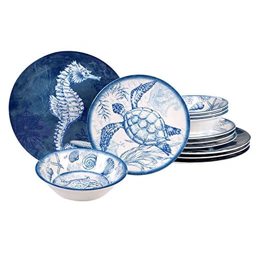 Conjunto de Louça Oceanic com 12 Peças