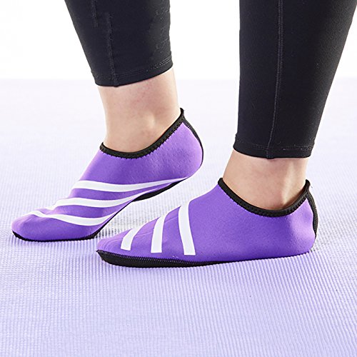 Nufoot Sporty Nu Indoor Womens Shoes Slipper, Purple, Large #TOP3