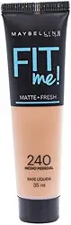 Base Líquida Fit Me Cor 240, Maybelline, Médio