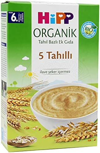 HiPP Organik 5 Tahıllı Tahıl Bazlı Ek Gıda 200 gr - Görsel 1