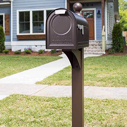 Gibraltar Mailboxes Northpointe Large Capacity Galvanized Steel Venetian Bronze, Post-Mount Mailbox, Nm16Nv01 #TOP5