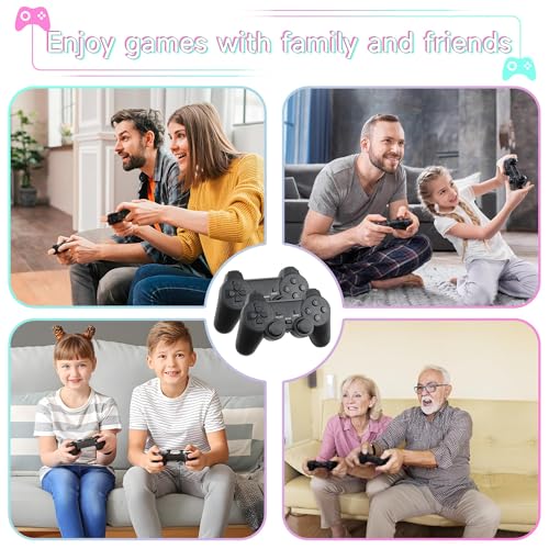 Maleyt Retro Game Player Console Retro Game Stick with 42,000+ Games, Hdmi Output Game Stick, TV-Connectable Game Stick, Plug and Retro Play Video Games for Tv, Wireless Game Stick(256GB) - Image 6