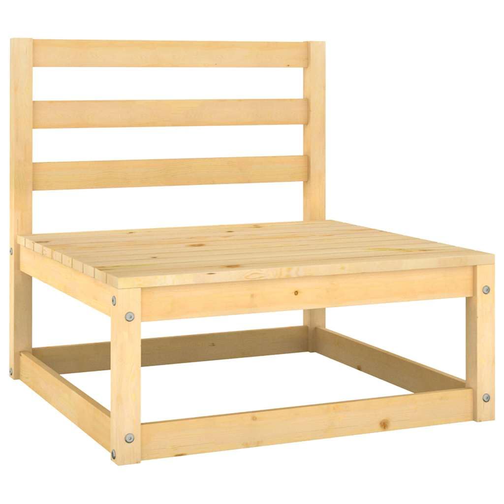 lite drewno sosnowe modułowy z poduszkami szary 57 cm